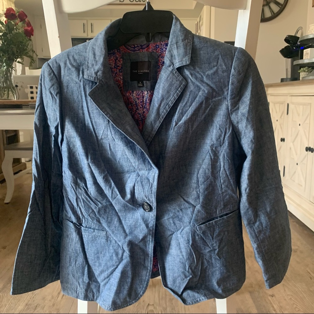 Denim Blazer - image 1
